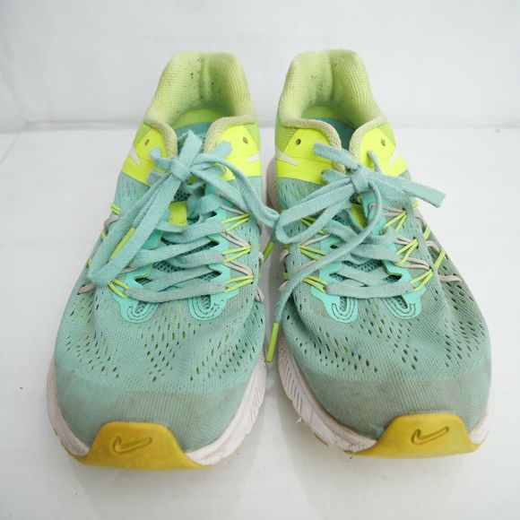 Nike Women's Zoom Winflo 3 Hyper Turquoise/White-Volt Running Shoes Size 7.5 - Picture 5 of 9
